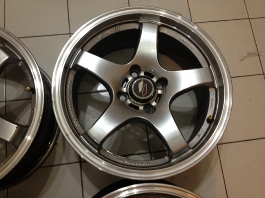 ขายแม็กซ์มือ2 ขอบ 15 Lenso Project D 4 รู100 ราคา 7300 บาทถูกก