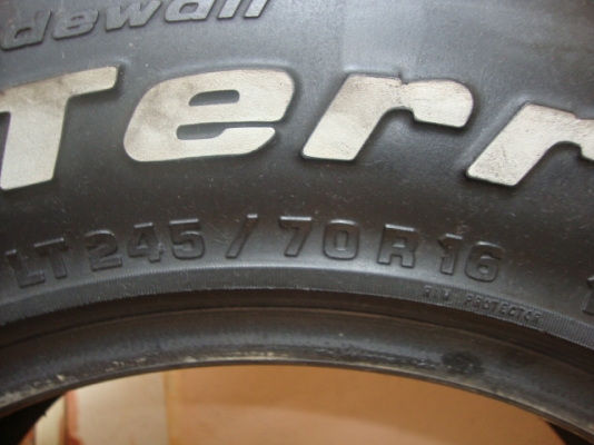 ยาง 245 70 16 BF GOODRICH ALLTERRAIN K/O ... USA... เส้นละ 6,000 บาท... ยาง 245 70 16 BF GOODRICH ALLTERRAIN K/O ... USA... เส้นละ 6,000 บาท...