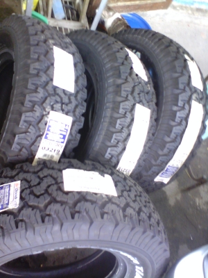 ยาง 245 70 16 BF GOODRICH ALLTERRAIN K/O ... USA... เส้นละ 6,000 บาท... ยาง 245 70 16 BF GOODRICH ALLTERRAIN K/O ... USA... เส้นละ 6,000 บาท...
