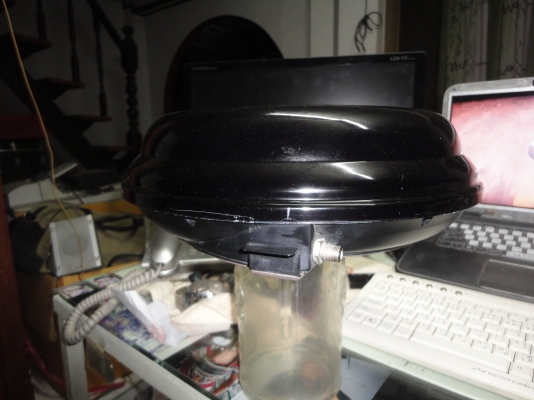 จานดาวเทียมติดรถยนต์  มีแต่จาน