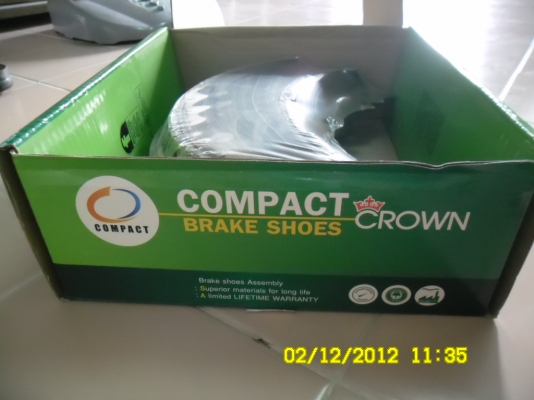 ขายผ้าเบรกยี่ห้อ  คอมแพ็ค ของDMAX 4*4WD..MU-7-R  ราคาถูกๆเลยคราฟ