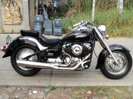 วุฒินนบุรี// DRAG STAR400 คลาสสิคสวยๆเครื่องแน่นๆประกอบใหม่ๆใช้ไม่นานคับ