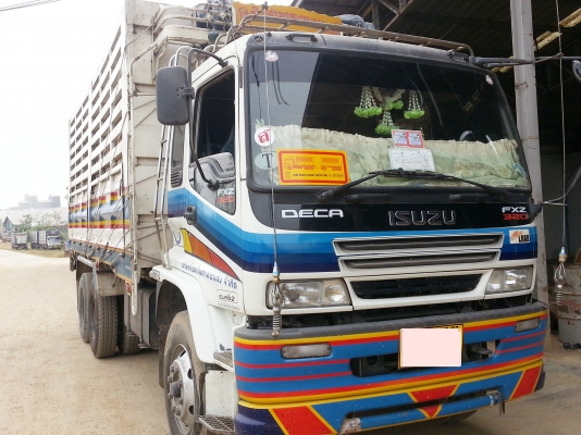 อีซู 320 2เพลา+ลูก3คานแท้ ดัมพ์ ไม่พอใจยินดีคืนเงิน