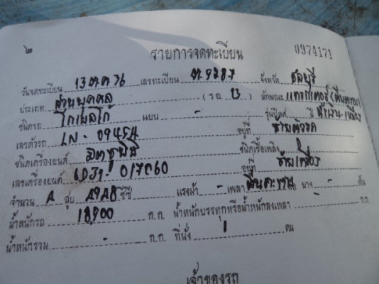 ขายรถแม็กโคโกเบล200 สภาพดีราคาถูก เอกสารเล่มทะเบียน