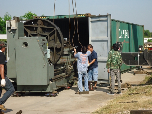 ขายเครื่องกลึงขนาดใหญ่พิเศษ โชบุ ขนาด 1800x2000mm