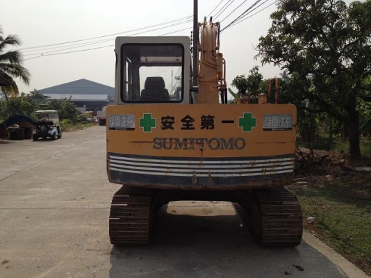 ขายรถแบคโฮล SUMITOMO - S160F2(ขนาดเท่า PC60) นำเข้าเอง มือสองจากญี่ปุ่น