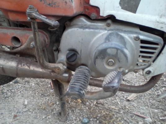 ขายรถฮอนด้าc700(nobook)สตาร์ทติดขี่ได้เครื่องไม่ดั ง