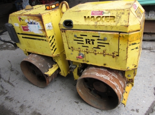 ขาย-รถบดดิน WACKER: 2 สูบ ระบบสั่น 2 ล้อ ของเก่านำเข้าจากนอก สภาพพร้อมใช้