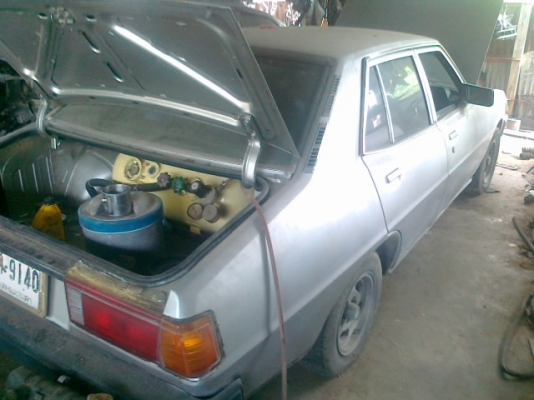 มิตซูกาแลนติดแก๊ส พร้อมใช้งาน เครื่องดีขี่ดี ประหยัด รถช่าง