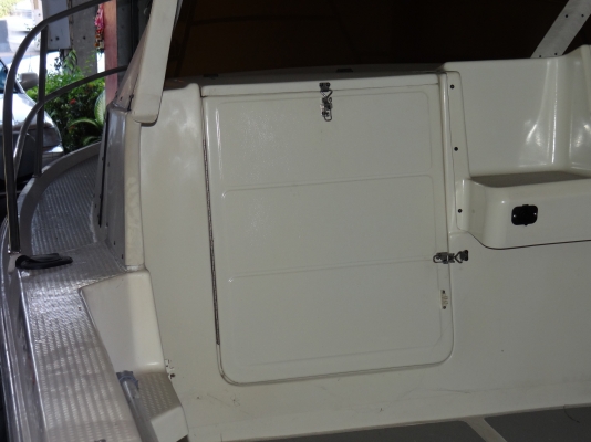 ขายเรือ 16 ฟุต สภาพใหม่พร้อมใช้เครื่อง TOHATSU 50 แรง 081-4307676