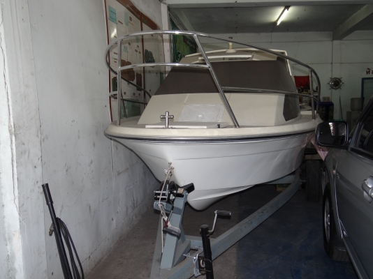 ขายเรือ 16 ฟุต สภาพใหม่พร้อมใช้เครื่อง TOHATSU 50 แรง 081-4307676