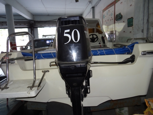 ขายเรือ 16 ฟุต สภาพใหม่พร้อมใช้เครื่อง TOHATSU 50 แรง 081-4307676