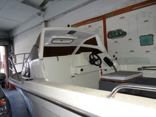 ขายเรือ 16 ฟุต สภาพใหม่พร้อมใช้เครื่อง TOHATSU 50 แรง 081-4307676