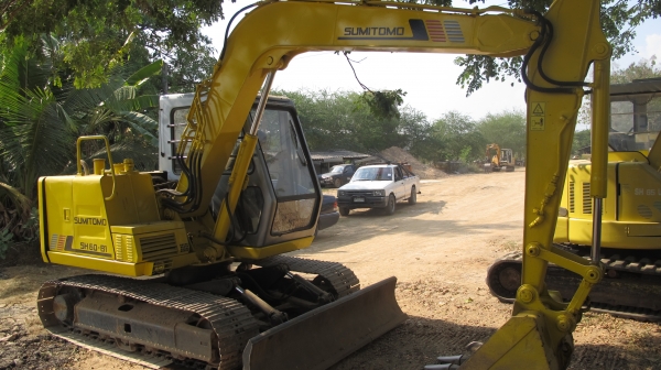 ขายรถแบคโฮ SUMITOMO รุ่น SH 60-B1 มือสอง สภาพดี มีแอร์ พร้อมใช้งาน เป็นรถนำเข้าจากญี่ปุ่น