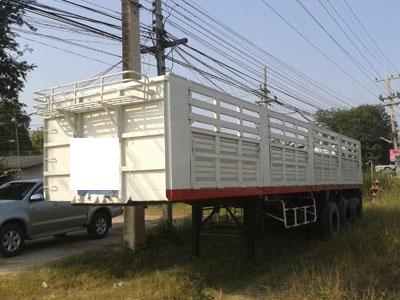 ขายหางพ่วง 3 เพลาแท้ ค่ายพนัส สภาพดี Tel. 088-4501277