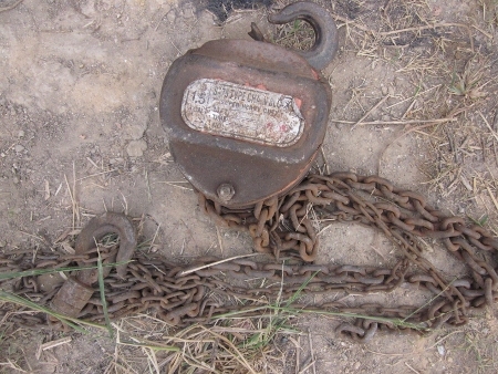 ขาย-รอก/โซ่ ขนาด 1.5 ตัน มือสองติดตู้มาจากนอก