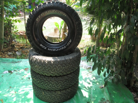 ขายยางขนาด 31X10.50 R 15 LT BF GOODRICN