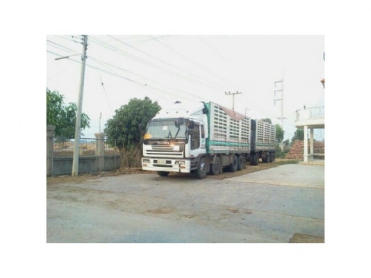 ขายISUZU GIGA360 พ่วงแม่-ลูก24ล้อ เครื่องดี แชสซีสวย เอกสารพร้อมโอน