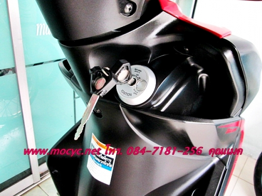 MIO 125 i GTX ตัวท็อปล้อแม็กช์ รก 5 เดือน  สีดำด้าน  ไมล์ 1546 โล ฟรีค่าโอน   33000