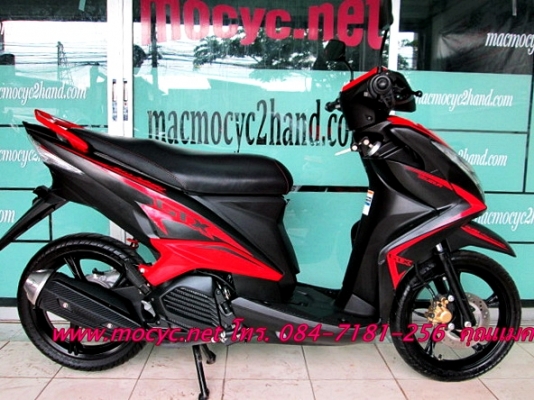 MIO 125 i GTX ตัวท็อปล้อแม็กช์ รก 5 เดือน  สีดำด้าน  ไมล์ 1546 โล ฟรีค่าโอน   33000