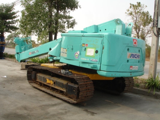 รถกระเช้า AICHI SR21A #70337 (สูง 21 เมตร) รถจอดอยู่ที่โกดังเราในไทยค่ะ