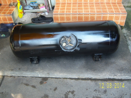 ถังแค็ปซูล 75 ลิตร LPG ยังมีแก๊สเติมไว้ 600.-
