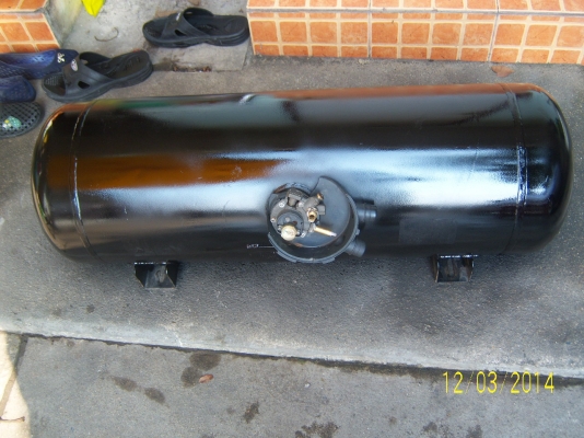 ถังแค็ปซูล 75 ลิตร LPG ยังมีแก๊สเติมไว้ 600.-