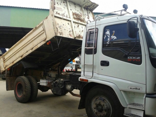 ISUZU เดกก้า 6ล้อดั้มพ์ 200แรง ยูโร2 ปี 48  รถสวยพร้อมใช้งาน เล่มพร้อมโอน 087-2976734