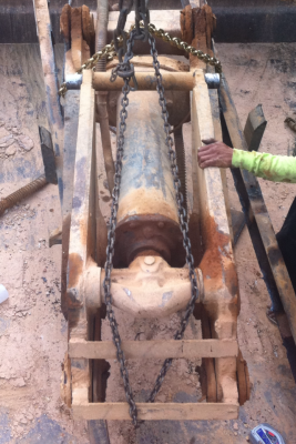 คัสซีลอยและอุปกรณ์ประกอบครบ ยกลงจาก F18 สภาพพร้อมใช้