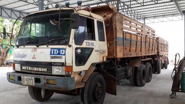 ขายด่วนไอ้หลงโบสองเพลาดั้มแม่ลูกสภาพราคาถูกสุดๆFN527MTF-3200โทร0801515451