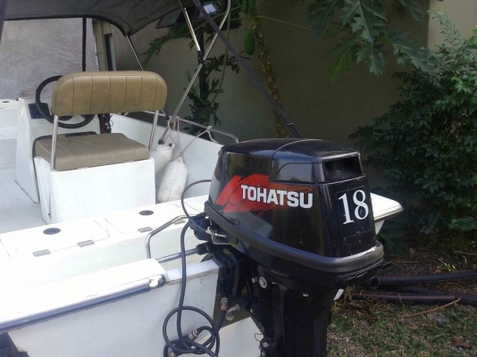 ขายเรือตกปลาพร้อม เทเลอร์ สภาพ 80\%