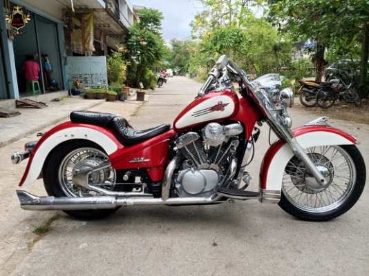 HONDA STEED400CC ปี1993 แต่งฮาเล่ หล่อๆ ทะเบียนแท้โอนขนส่ง 118,000 -