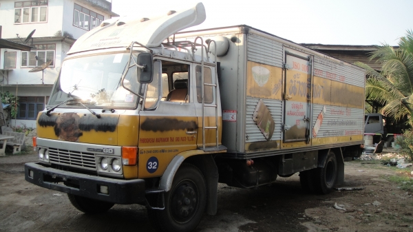 HINO GD176 มือเดียวตั้งแต่ป้ายแดง รถส่งน้ำพริกเผาแม่ประนอม