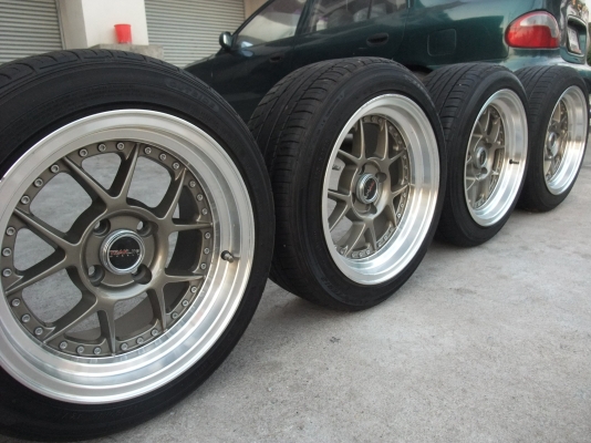 ขอบ 15 กว้าง8 สภาพสวย ไม่เคยซ่อม พร้อมยางปี12