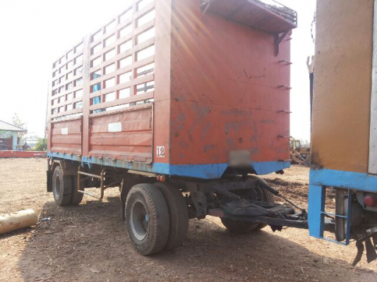 ขายรถพ่วง HINO F17 หัว 3M เครื่อง HO7C turbo กระบะไม่ดัมพ์แม่ลูก ลูก 2 เพลา ทะเบียนพร้อม