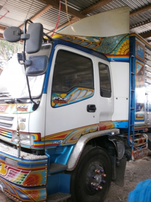 ขาย Deca 320 พ่วงแม่ลูกดั้มพ์ กระบะโลเพ้นลาย รถบ้านโทร 089-8473055