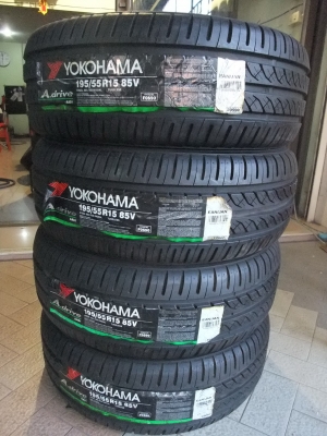 ยางใหม่ปีเก่า (08) yokohama A.Drive 195/55/15