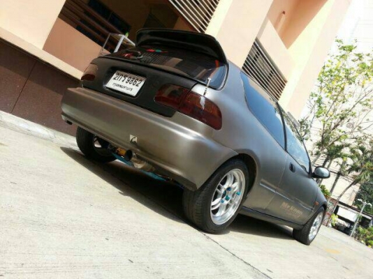 ขายCIVIC 3D VTEC เกียรMT ค้ำล่างBEAKSยกชุด ล้อENKAI ราคา107000