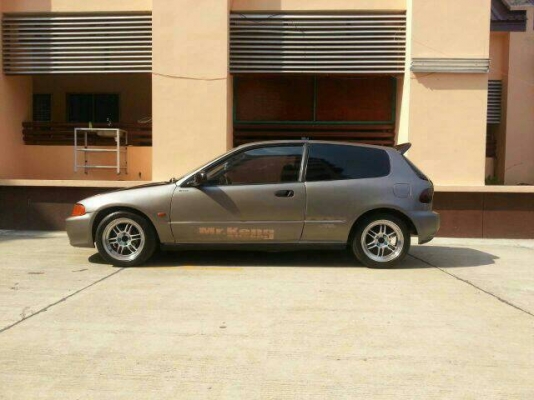 ขายCIVIC 3D VTEC เกียรMT ค้ำล่างBEAKSยกชุด ล้อENKAI ราคา107000