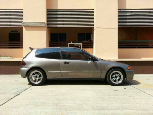 ขายCIVIC 3D VTEC เกียรMT ค้ำล่างBEAKSยกชุด ล้อENKAI ราคา107000