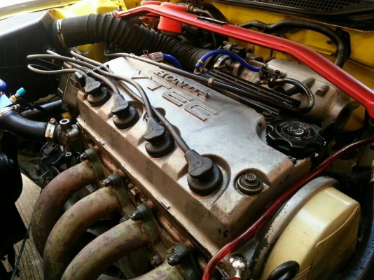 ขายCIVIC 3D VTEC เกียรMT ค้ำล่างBEAKSยกชุด ล้อENKAI ราคา107000