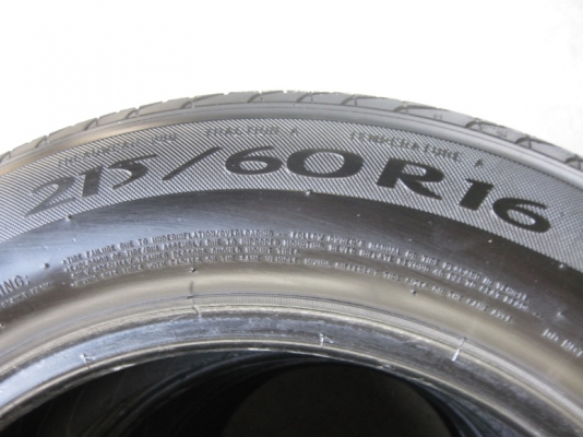 ยาง Michelin primacy lc 215/60 ขอบ16 ปี2010 สภาพใหม่ๆครับ