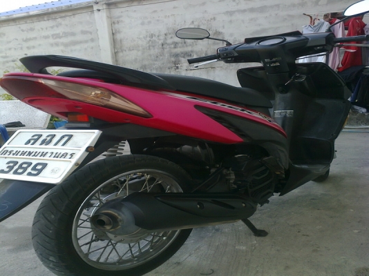 ขายhonda click play 110 สีชมพูดำ รถบ้านเดิมๆ