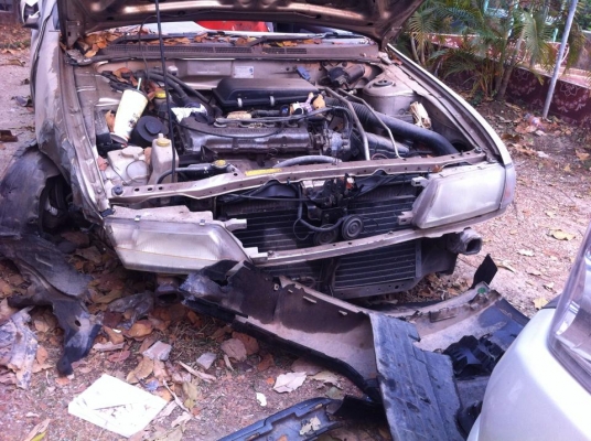 ขายซาก Nissan Sunny B14 เครื่อง GA16 เกียร Auto ปี 2540 เอกสารครบ พร้อมโอน ลดได้เยอะครับ