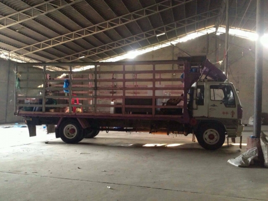 ขายรถ 6 ล้อ กระคอกเหล็ก ยาว 7.20 เมตร HINO FF3H-เครื่อง 195 ปี.36 รถสวยราคาย้อมๆ