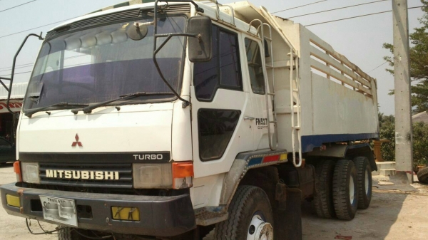 ขายรถ 10 ล้อ 2 เพลา กระบะเหล็กดั้ม MITSUBISHI FN527M-TF รถสวย รีบจองด่วน