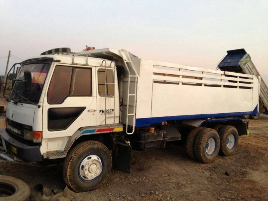 ขายรถ 10 ล้อ 2 เพลา กระบะเหล็กดั้ม MITSUBISHI FN527M-TF รถสวย รีบจองด่วน