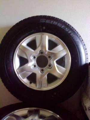 ล้อเซตขอบ16 6รูจัดรัดยางใหม่ป้ายแดงบิดโตน