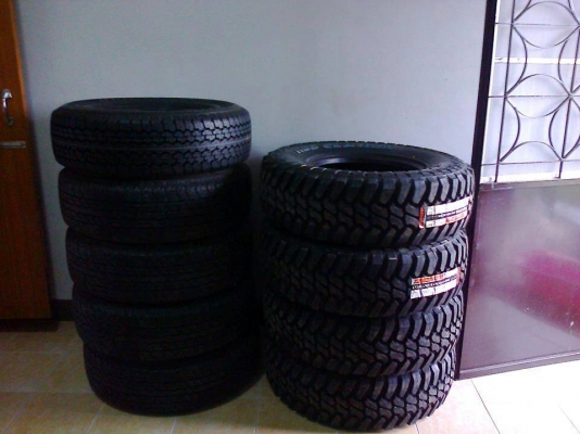 ยางมัดใหม่ของดีสโตน26575R16MTตัวหนังสือขาวปี13