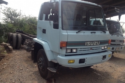 ขาย ISUZU Rocky 1 เพลา 195 แรง 6HE1 สเป็กคัซซียาวพิเศษ 7 เมตร 20 เซน ยางใหม่
